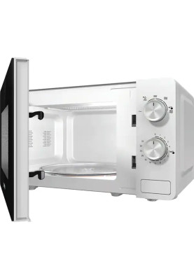 Мікрохвильова піч GORENJE MO17E1W, 17 л, 700 Вт, чорно-біла