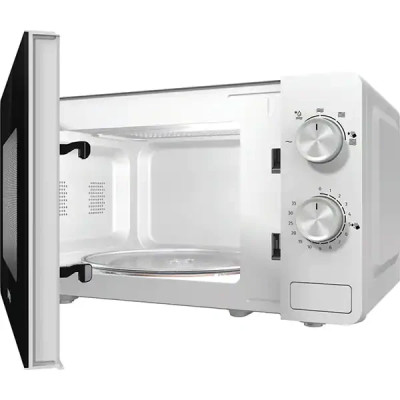 Мікрохвильова піч GORENJE MO17E1W, 17 л, 700 Вт, чорно-біла