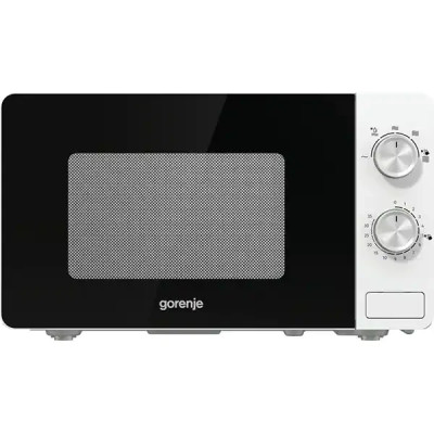 Мікрохвильова піч GORENJE MO17E1W, 17 л, 700 Вт, чорно-біла