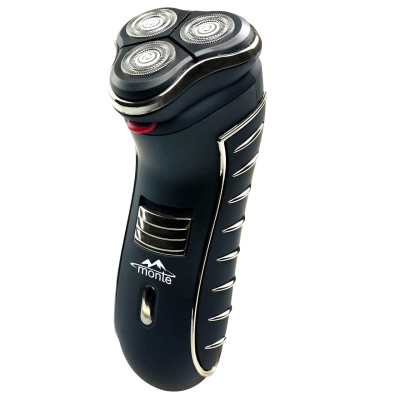 Monte Електро бритва/система подвійних лез/3вт./незалежні плаваючі головки/тример/робота від мережі