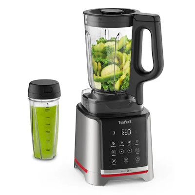 Блендер TEFAL InfinyMix+ BL91HD31, 1.75л, 1600Вт, 1 шестерня, сріблясто-чорний