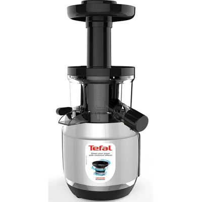Соковижималка (соковичавниця) шнекова TEFAL ZC420E38 Потужність 150 Вт Контейнер для соку1 л, зовнішній Кількість швидкостей 2 шт.