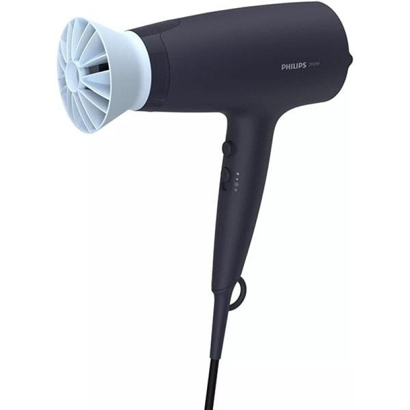 Фен PHILIPS BHD360/20, 6 швидкостей, 6 температурних рівнів, 2100W, чорний
