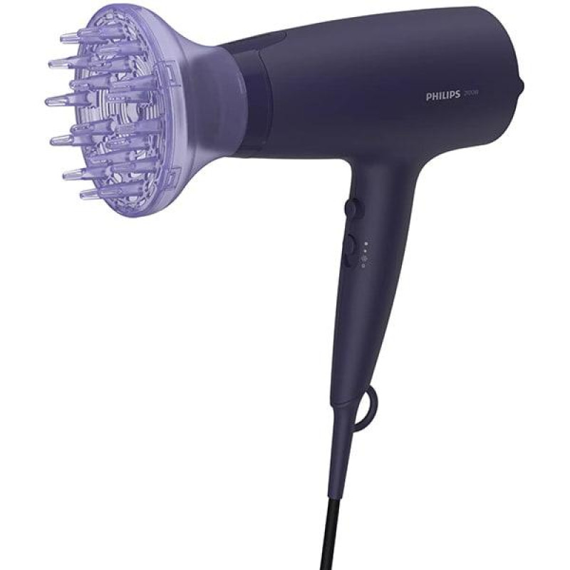 Фен PHILIPS BHD360/20, 6 швидкостей, 6 температурних рівнів, 2100W, чорний
