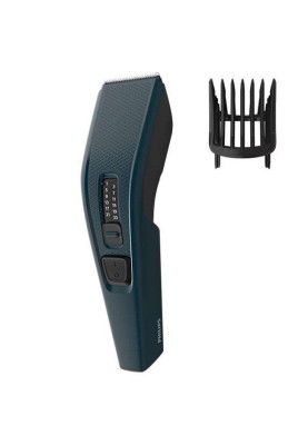 Машинка для стрижки волосся HC3505/15 Philips, 13 налаштувань довжини, з проводом, щітка для чищення, синя