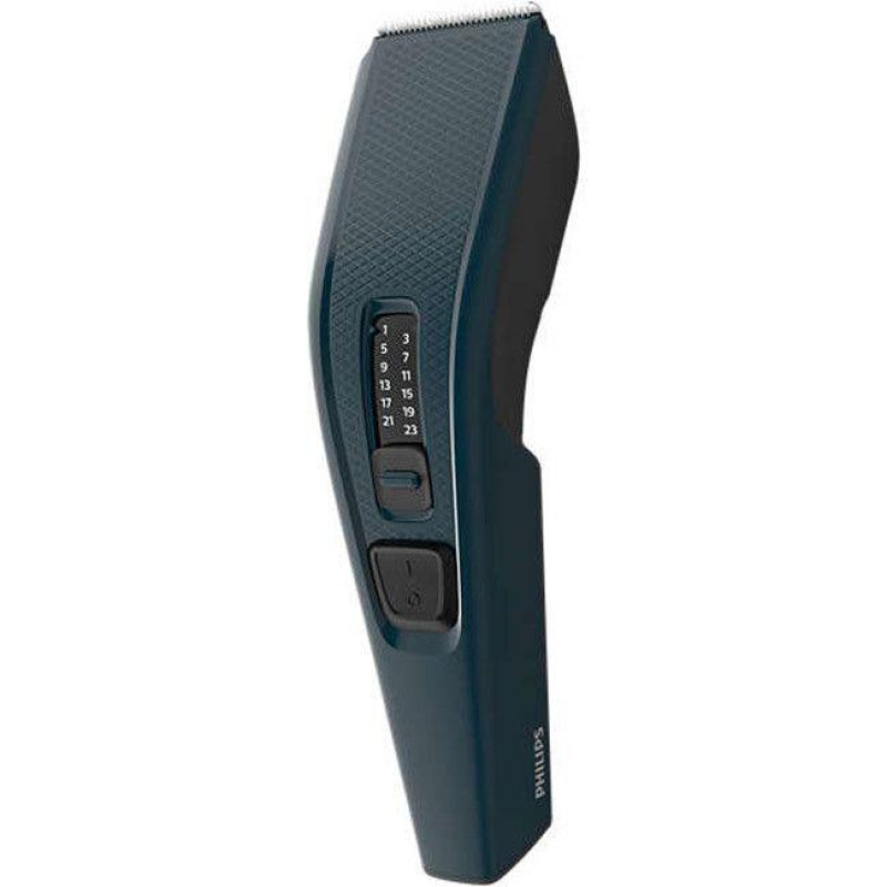 Машинка для стрижки волосся HC3505/15 Philips, 13 налаштувань довжини, з проводом, щітка для чищення, синя