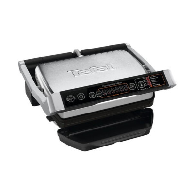 Електрогриль Tefal GC706D34 • 6 програм приготування їжі • 3 рівня приготування стейків • знімний контейнер Електрогриль Tefal GC706D34 • 6 програм приготування їжі • 3 рівня приготування стейків • знімний контейнер