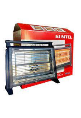 Інфрачервоний обігрівач кварцовий KUMTEL LX-2832 1500Вт/3 кварц трубки/2 реж/датчик при падінні/