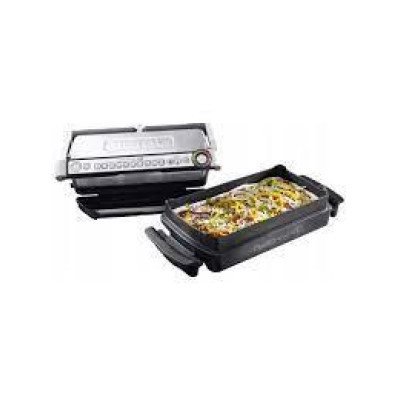 Електрогриль притискний Tefal OptiGrill+ XL GC724D12 потужність: 2400 Вт  розмір поверхні: 40 х 20 см ..Лазань