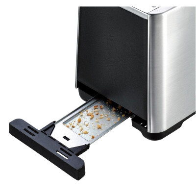 Тостер Tefal TT420D30 Equinox, 900W, Функція розморожування та підігріву, 7 рівнів, Нержавіюча сталь/ Тостер Tefal TT420D30 Equinox, 900W, Функція розморожування та підігріву, 7 рівнів, Нержавіюча сталь/