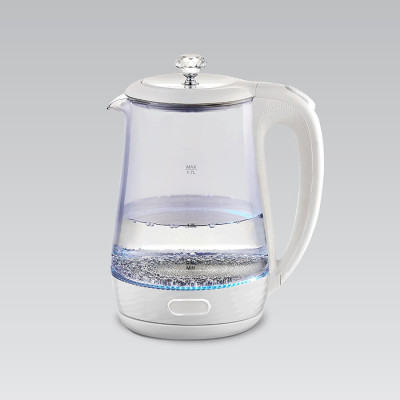 Maestro Ел.Чайник Скляний/ дисковий, 1,7 L
