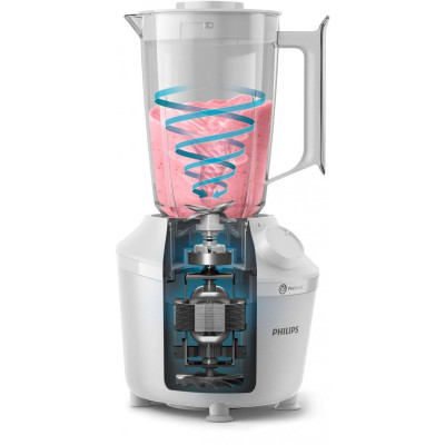 Блендер Philips HR2041/00, система ProBlend, максимальний об’єм 1,9 л, ефективний об’єм 1 л, 450ВТ. Блендер Philips HR2041/00, система ProBlend, максимальний об’єм 1,9 л, ефективний об’єм 1 л, 450ВТ.