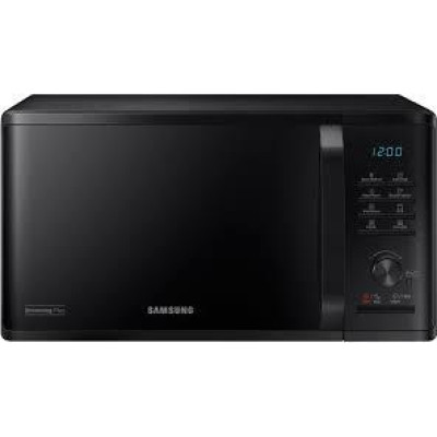 Мікрохвильова піч Samsung 800Вт/23л/гриль/чорна/електр керув/біокераміка/
