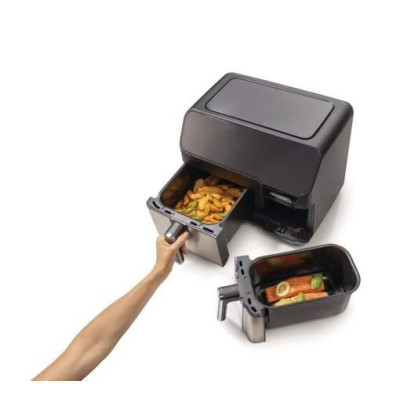 Подвійна фритюрниця HISENSE HAF2900D , 8,6 л, 1700 Вт, чорно-срібляста