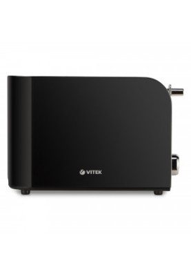 Тостер Vitek 850 Вт, механіка, 2 тости, лоток для крихт. Регулювання ступеня обсмажування.