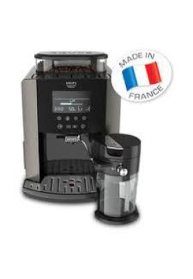 Автоматична екстрактор KRUPS Arabica Latte EA819E10, 1,7 л, 1450 Вт, 15 барів, антрацит