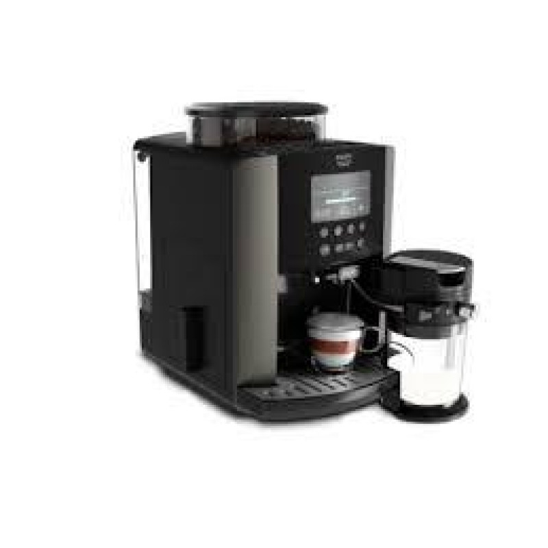 Автоматична екстрактор KRUPS Arabica Latte EA819E10, 1,7 л, 1450 Вт, 15 барів, антрацит