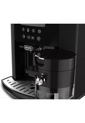 Автоматична екстрактор KRUPS Arabica Latte EA819E10, 1,7 л, 1450 Вт, 15 барів, антрацит