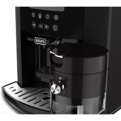 Автоматична екстрактор KRUPS Arabica Latte EA819E10, 1,7 л, 1450 Вт, 15 барів, антрацит