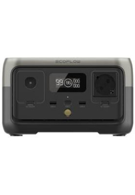 Зарядна станція EcoFlow RIVER 2 (256 Wh) (1ECOR620)• ємність 256 Вт·год • заряд від 0 до 100% за 60 хвилин •
