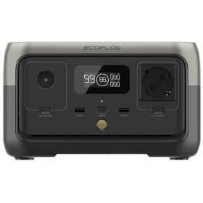Зарядна станція EcoFlow RIVER 2 (256 Wh) (1ECOR620)• ємність 256 Вт·год • заряд від 0 до 100% за 60 хвилин •