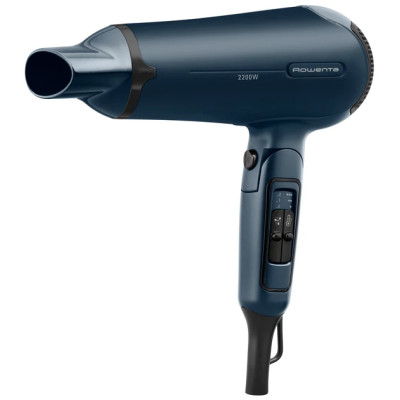 Фен Rowenta Nomad CV4753F0, 2200W, 2 швидкості, синій