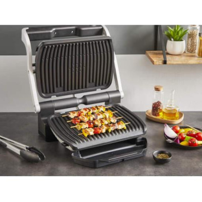 Електрогриль TEFAL OptiGrill+ GC718D10, 2000W, 6 автоматичних програм,
