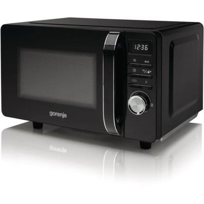Мікрохвильова піч GORENJE MO20S4BC, 20л, 700Вт, чорна