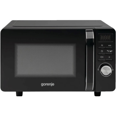 Мікрохвильова піч GORENJE MO20S4BC, 20л, 700Вт, чорна