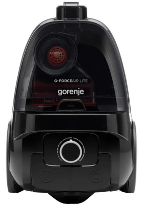 Пилосос без мішка GORENJE G Force Air Lite VCEA03GALBKCY, 3.3л, 700Вт, 67дБ, чорний