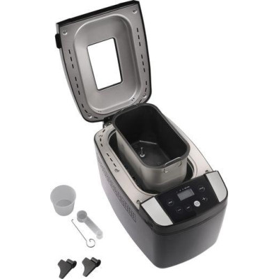 Хлібопічка GORENJE BM1210BK, 1.2кг, 12 програм, 800Вт, чорно-сріблястий-2венчика