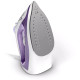 Праска Philips DST3010/30, Пар 30 г/хв, 0,3 л, Керамічна підошва, 2000 Вт, Білий / Фіолетови