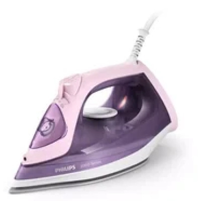 Парова праска Philips DST3020/30, 2200W, Керамічна підошва, Антикапельна система, Біло-фіолетовий