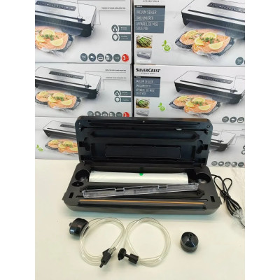 Набір SILVERCREST Вакуумна упаковка з ножовою пакувальною машиною 160W 3м НОВИЙ