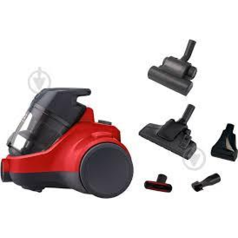 Пилосос без мішка ELECTROLUX Ease C4 EC41-ANIM, 1.8л, 700Вт, 80дБ, червоно-чорний