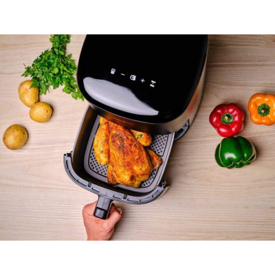 Фритюрниця TEFAL Easy Fry Max EY245B10, 1.2кг, 5л, 1500Вт, чорна