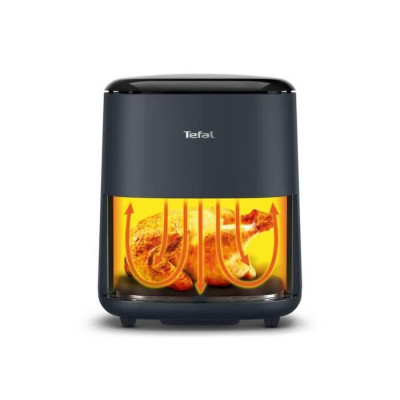 Фритюрниця TEFAL Easy Fry Max EY245B10, 1.2кг, 5л, 1500Вт, чорна