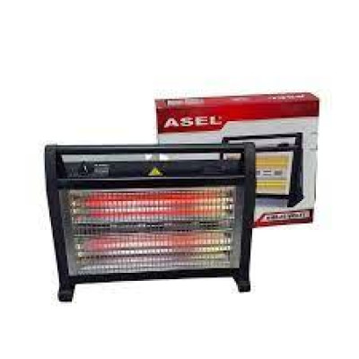 Нагрівач інфрачервоний кварцовий Asel H-40-25 (вентилятор + зволожувач) на 30 квадратів 1800 Вт