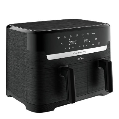 Фритюрниця Tefal Dual Easy Fry & Grill EY901N10,8.3Л. 7 програм приготування, LCD екран, автоматичне відключен