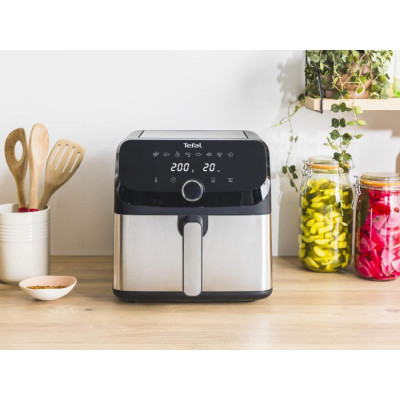Фритюрниця TEFAL EY855D10 EASY FRY MEGA Потужність: 2000 Вт, Регульована температура, Індикація досягнення тем