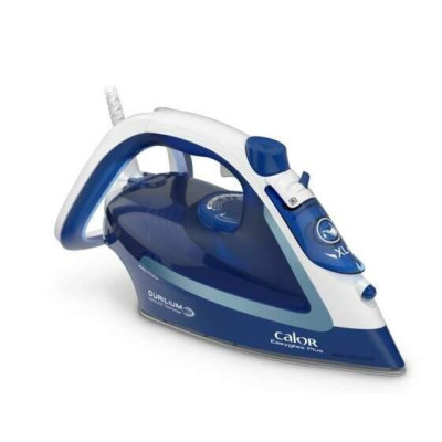 Праска TEFAL Ultragliss Plus FV5718E0, 2500 Вт, 195 г/хв, 270 мл, підошва Durilium AirGlide, бірюзово-біла