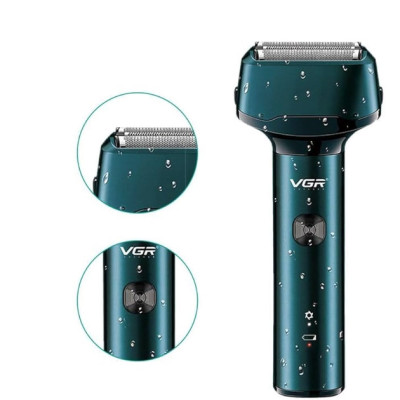 Електробритва-шейвер VGR V-370 для вологого/сухого гоління IPX5