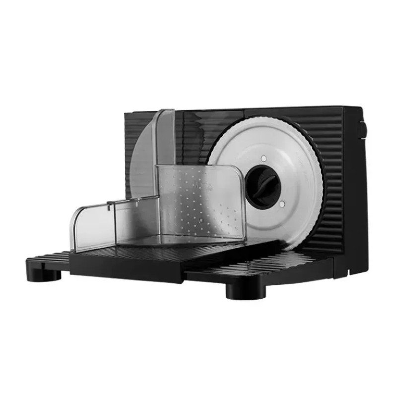 Слайсер ZELMER ZFS0916B, 150 Вт, товщина нарізки 0-15 мм, чорно-срібний