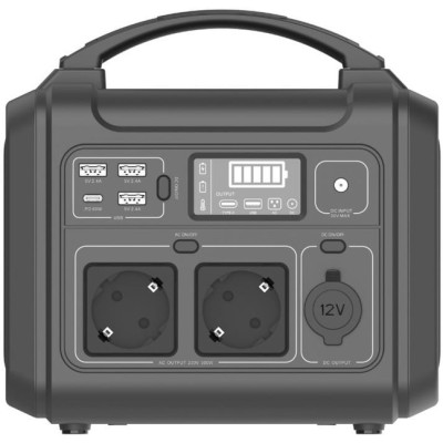 Зарядна станція EZVIZ PS300, 313Wh, 300W, USB C, USB A, Schuko, чорний