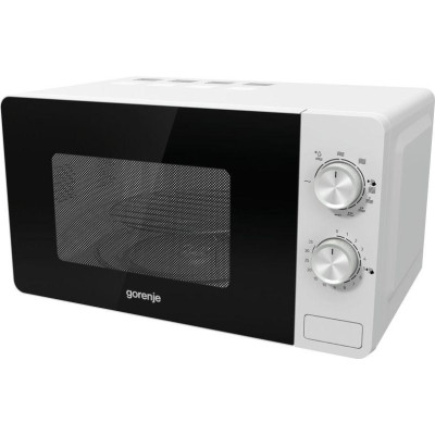 Мікрохвильова піч з грилем GORENJE MO20E2W, 20л, 800Вт, біла