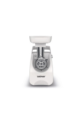 М`ясорубка ZELMER ZMM9803B, 3 кг/хв, 2200 Вт, насадка для ковбас/тертки,томатний сок, біла