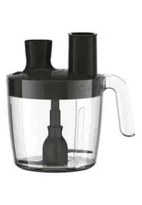 TEFAL Quickchef+ HB67G830, 0.8 л, 1000 Вт, 20 налаштувань швидкості, чорно-сріблястий