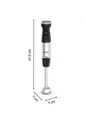 TEFAL Quickchef+ HB67G830, 0.8 л, 1000 Вт, 20 налаштувань швидкості, чорно-сріблястий
