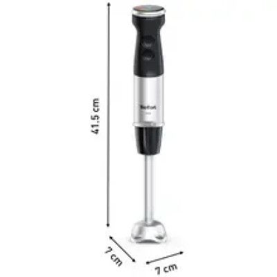 TEFAL Quickchef+ HB67G830, 0.8 л, 1000 Вт, 20 налаштувань швидкості, чорно-сріблястий TEFAL Quickchef+ HB67G830, 0.8 л, 1000 Вт, 20 налаштувань швидкості, чорно-сріблястий