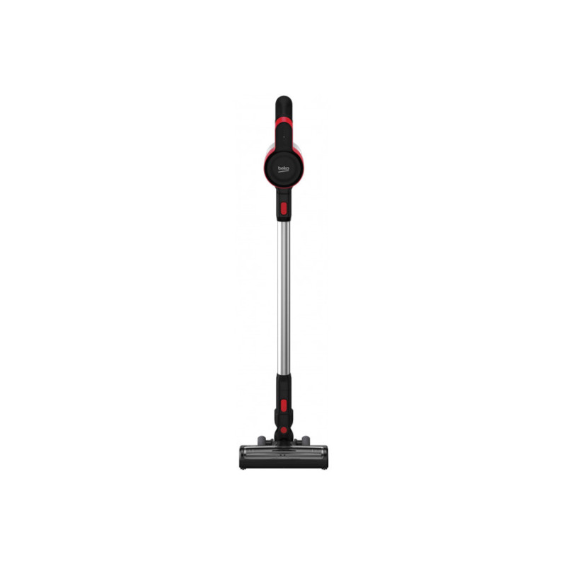 Вертикальний пилосос BEKO ErgoClean VRT50121VR, 0.55л, 21.6В, автономія макс. 45 хв, червоно-чорний